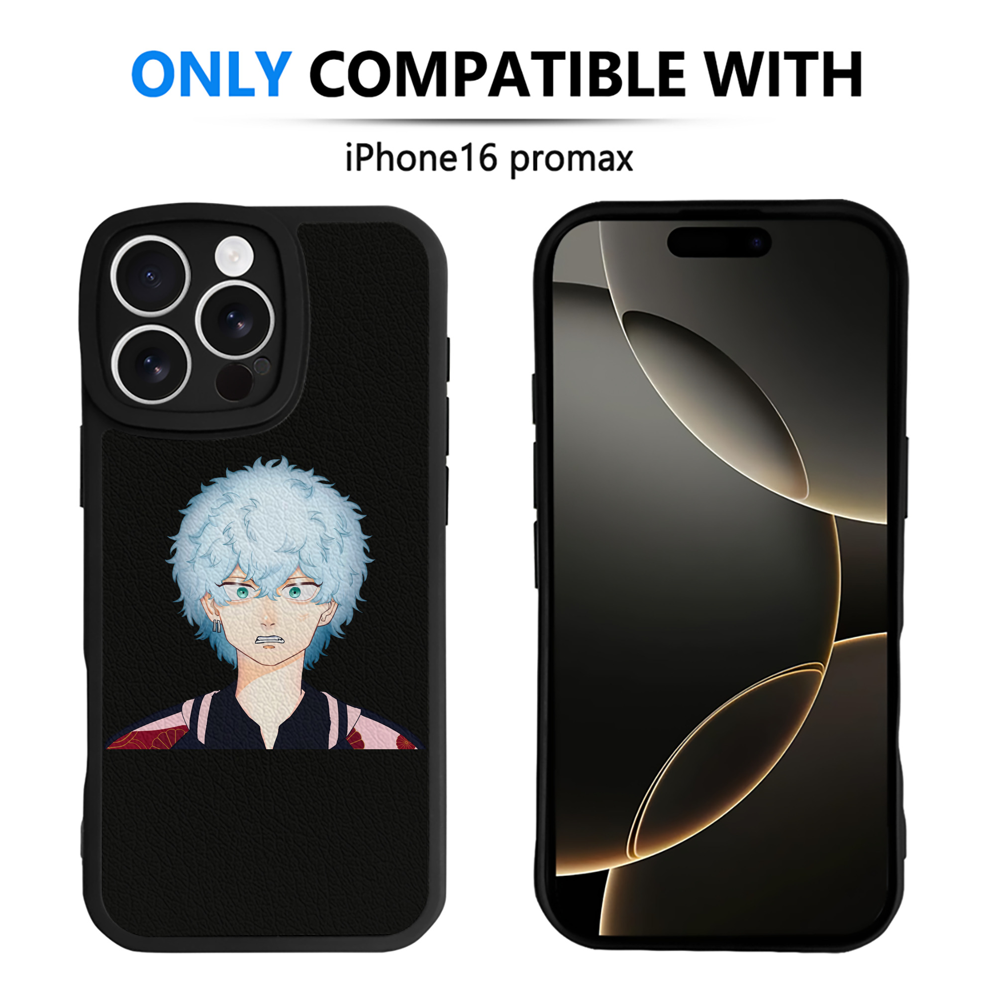 （画像用） 東京リベンジャーズ Tokyo Revengers 【iPhone 16シリーズ対応】シリコンスマホケース（レザー調） 材質：シリコン